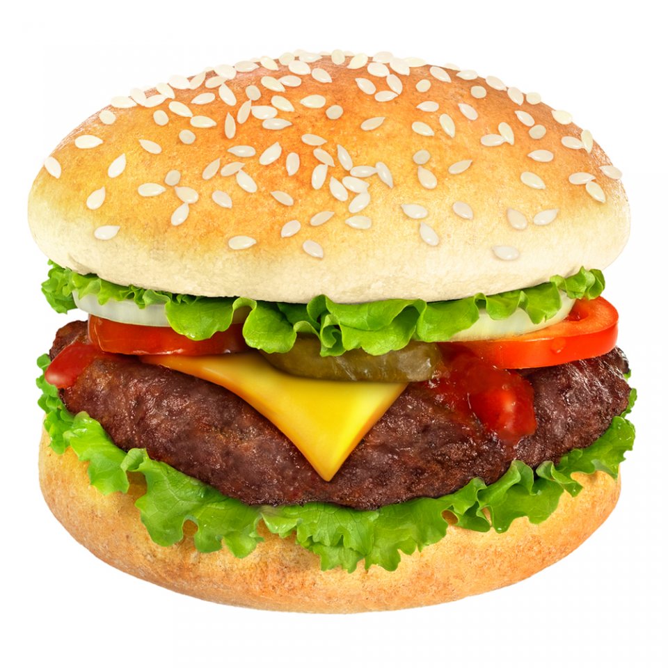 Background Cleaning Hamburger